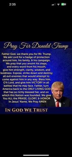 PRAY FOR TRUMP 777