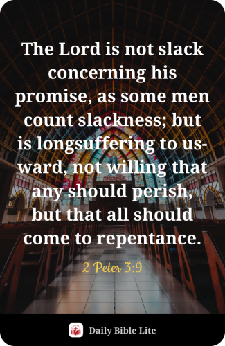FAITH - 2 Peter 3.9
