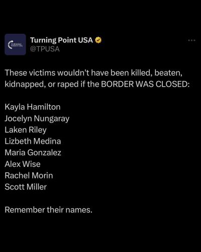 Victim list of illegals