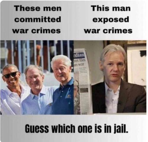 julian assange war crimes