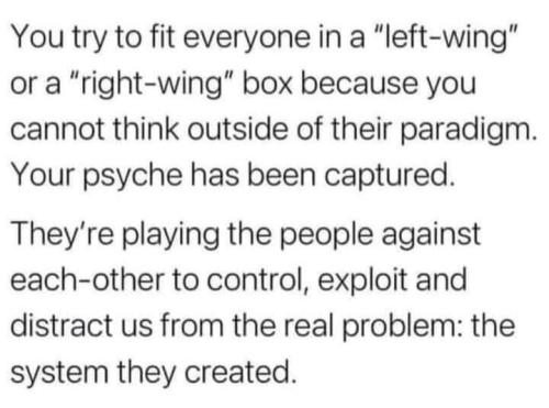 System is the problem