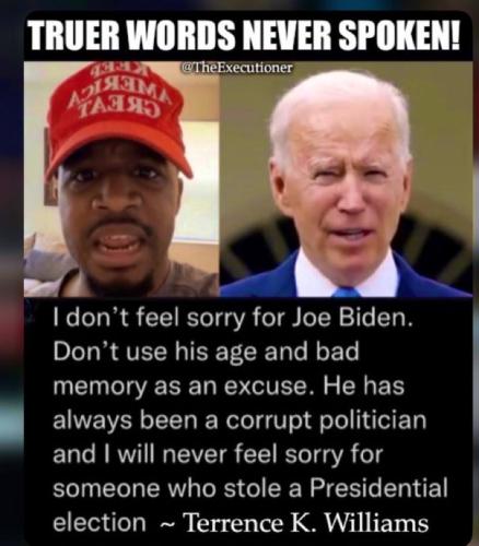 JOE BIDEN LAME EXCUSE