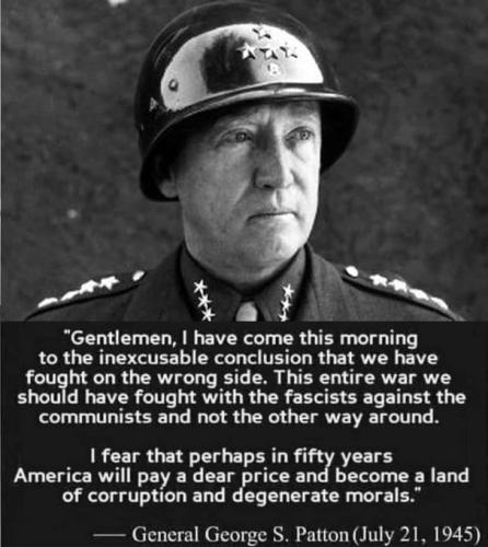 Patton fascists vs communists