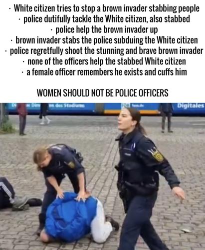 Women should not be police officers