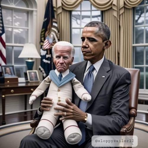 obummer and his puppet