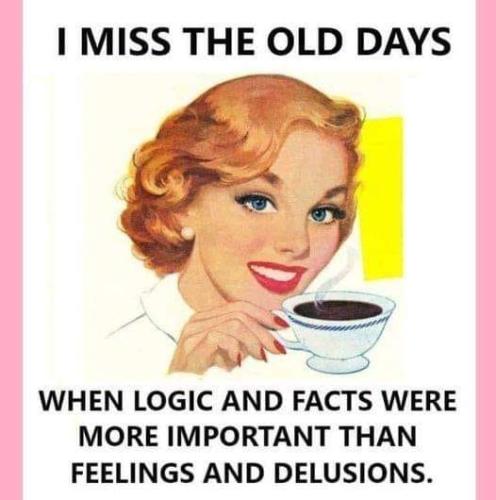 I miss the old days