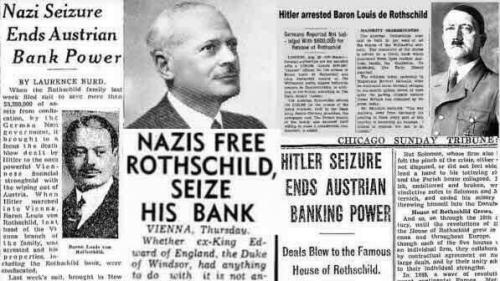 Hitler seized rothschilds bank