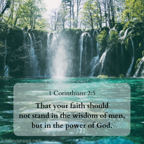 FAITH - Corinthians 2.5 KJV