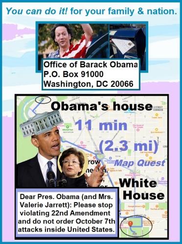 ASK OBAMA TO DISCOURAGE U.S. ATTACKS