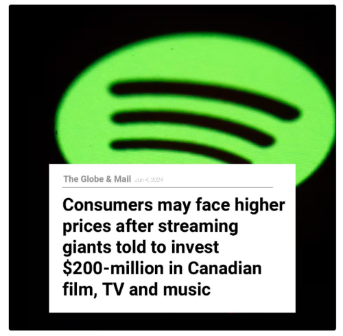 higher straming costs