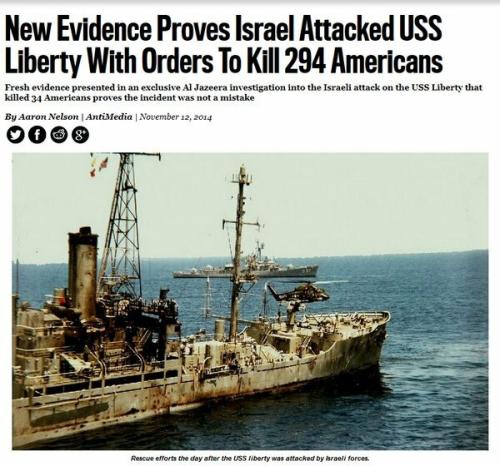 israel attacked America USS Liberty