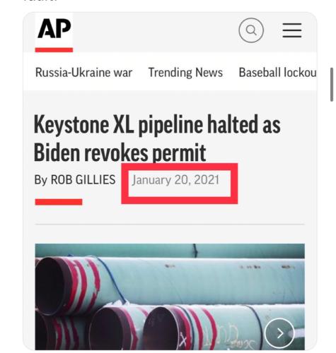KEYSTONE BIDEN