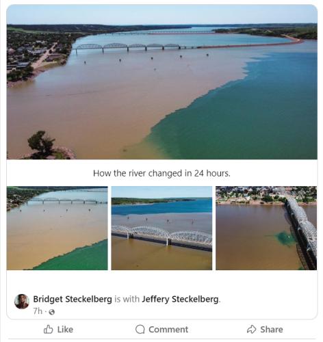 How the Missouri River changed in 24 hours