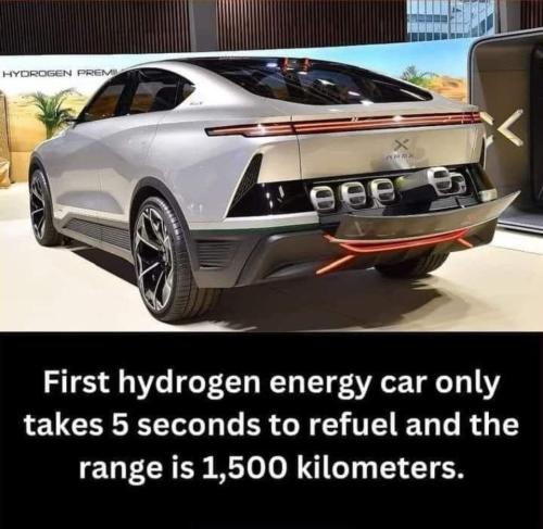 The future is here. First Hydrogen energy car.960ox