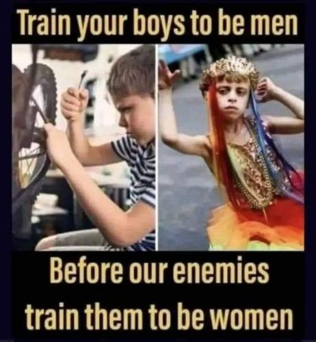 boys to be men train