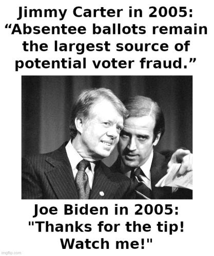 JIMMY CART VOTER FRAUD