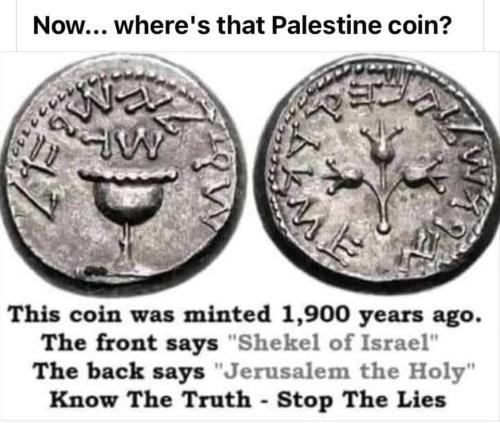 Where's that Palestine coin