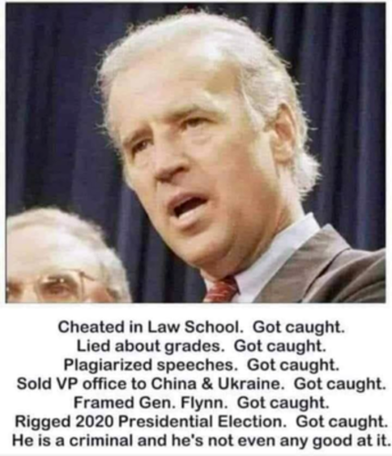 BIDEN LIE GOT CAUGHT
