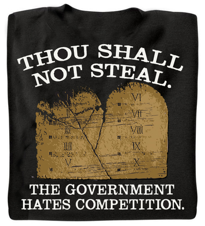 redistribution of wealth THOU SHALL NOT STEAL