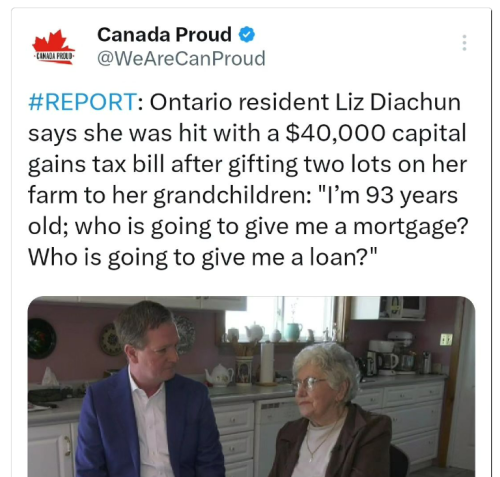 hit with tax