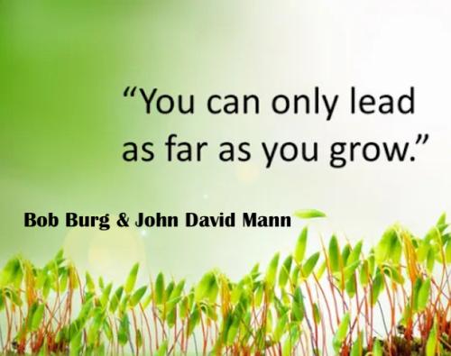 1-Leaders Go Far as They Grow