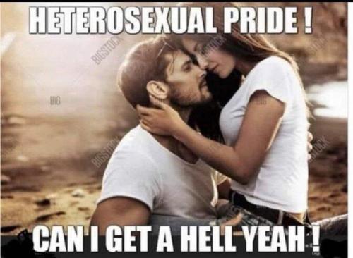 hetro pride me