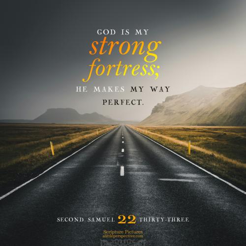 FAITH - 2 Samuel 22.33