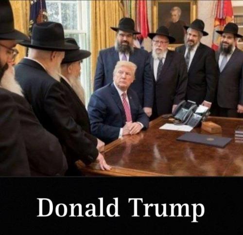 Trump with jews