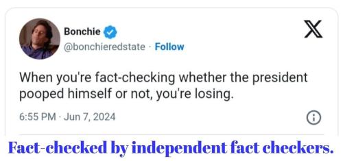 Fact checked by independent fact checkers