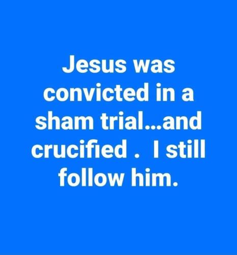Jesus convicted sham trial