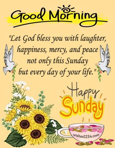Happy Sunday wishes