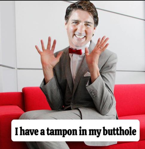 I have a tampon