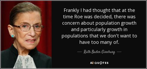 RUTH BADER GINSBURG ROE V WADE