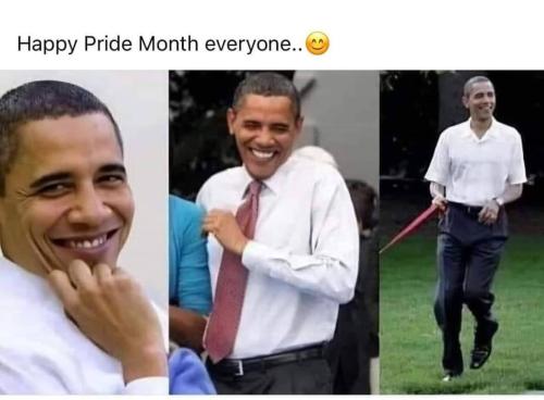 Happy Pride month Obama