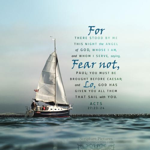 FAITH - Acts 27.23-24 KJV