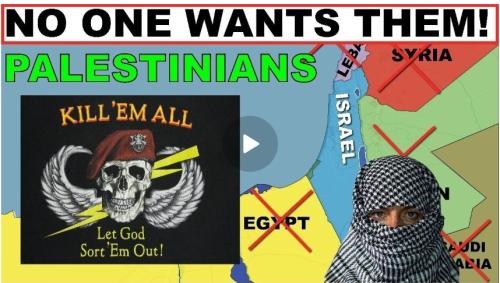 No one wants Palestinians screenshot