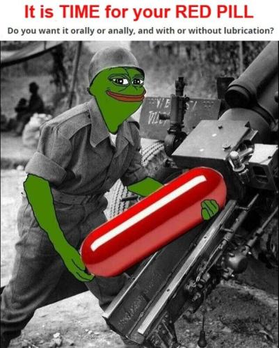 It is time for your red pill PePe