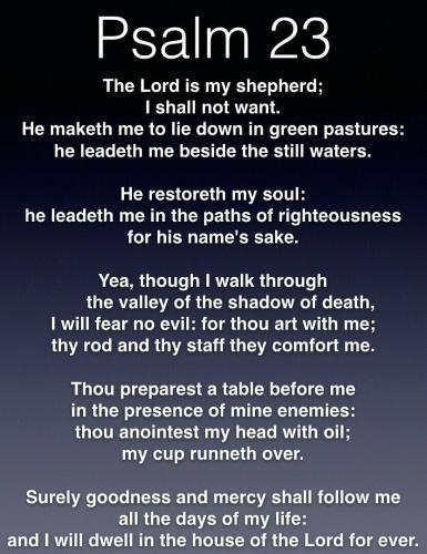 Psalm 23