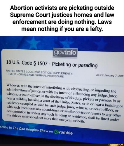 SUPREME COURT HOMES PROTESTS