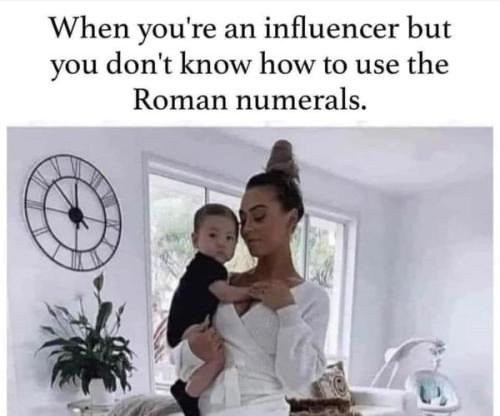 roman numerals
