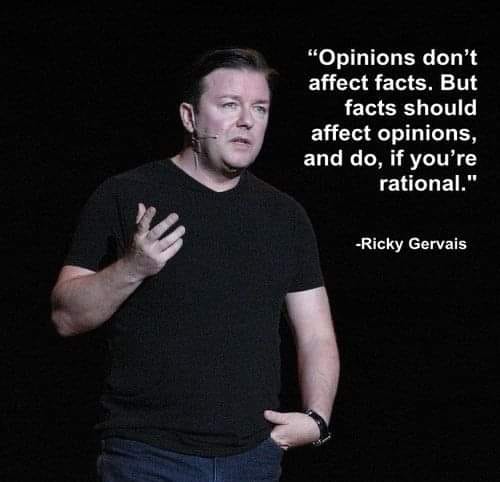 opinions dont affect facts