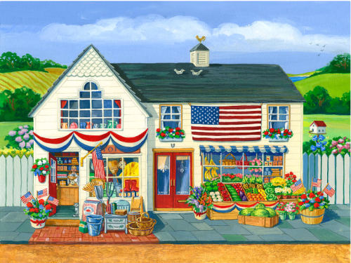 Geraldine Aikman - 4th of July Market