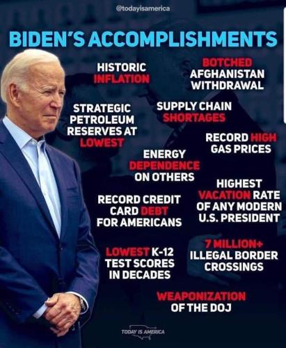 biden accomplish me