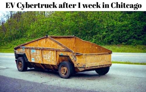 EV Cybertruck after one week in Chitcago.960ox