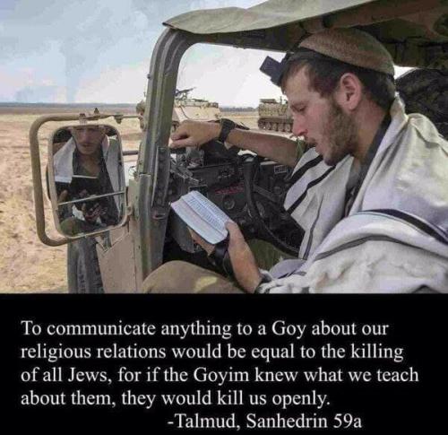 Never communicate anything to a Goy