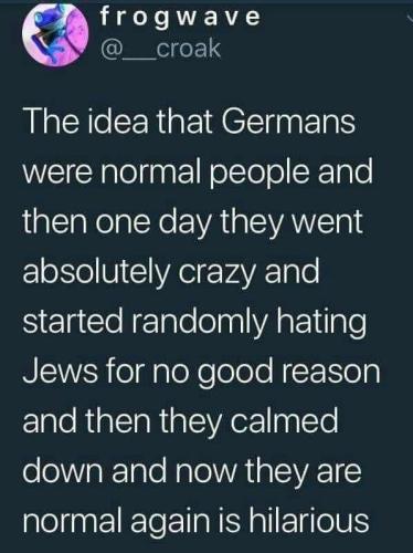 Germans went crazy one day