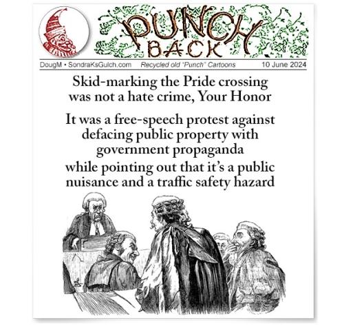 Skid marking is not a hate crime