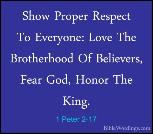 1 Peter 2_17