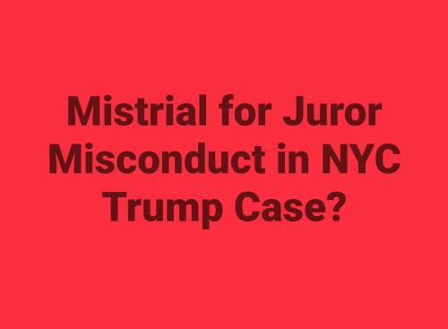 Mistrial Trump