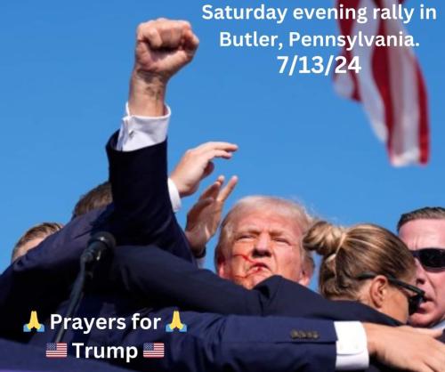 Prayers for Trump 🇺🇸 🙏 ❤️